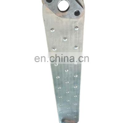 CX210 6BG1 Engine oil cooler for excavator parts