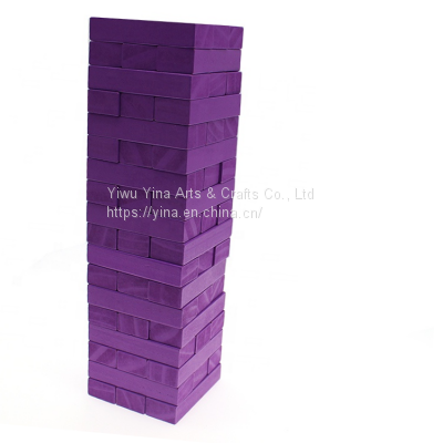 Wooden Block Stacking Giant Tumbling Tower Game photo-4