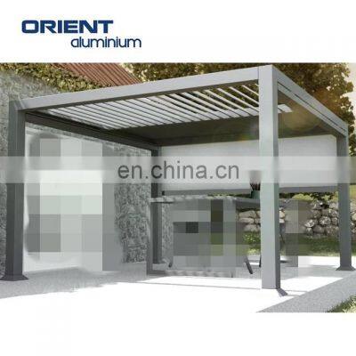 Waterproof Outdoor Living Aluminium Louvre Pergola photo-4