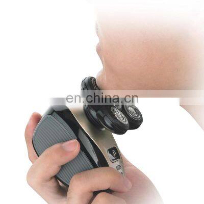 Factory Supply Men Care USB Electric Portable Waterproof Rotary Shaving Machine Electric Shaver photo-2