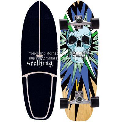 Surf Skate CX4 Maple Wooden Land Carver Land Surf Skateboard photo-4