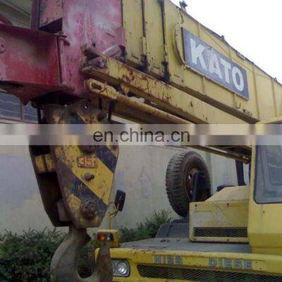 Used Truck Crane Koto NK350E in Shanghai, Kato 35 Ton Mobile Crane photo-4