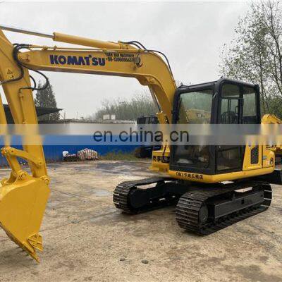 Nearly new komatsu pc70 used excavator machinery