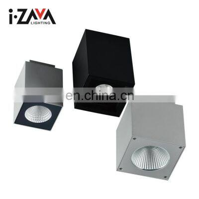 High Lumen Surface Mounted Square Aluminum IP65 Waterproof 12W 14W 20W COB LED Downlight