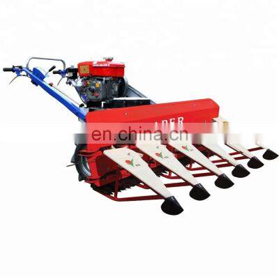 Miwell 4G150 Rice Mowers Mini Grain Harvester Wheat Cutting Machine Self Held Reaper