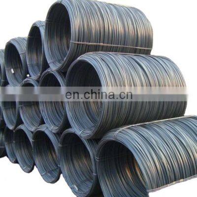 ASTM 2mm to 10 mm 10b33 q195 q235b 62b Construction hot rolled steel wire rod low carbon Drawn steel wire rod