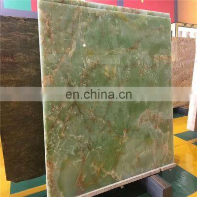 hot sale onyx green jade stone slab