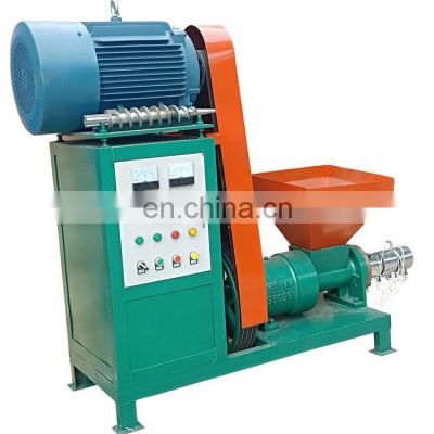 Biomass olive pomace screw press briquette machine