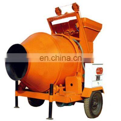 Loading Drum Type Hopper Feeding Portable Concrete Mixer photo-2