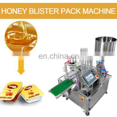 Factory Honey Jar Processing Packing Machines for Honey Extractor Filtering Machine Honey Jar Filling Packaging Machine photo-5