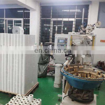 UR320S Automatic Non-stop 4 Rotary Spindle Adhesive Sticker Label Turret Rewinder Machine With Automatic Paper Core Feeder photo-4