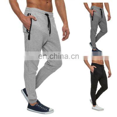 Custom Made Skinny Leg Slim Fit Cotton Sweatpants for Men Fleece Custom Joggers Customize Your Logo Gym Track Pant photo-4