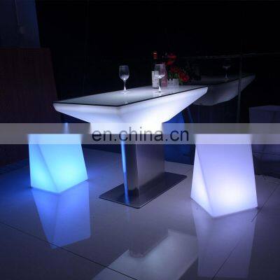 Decoration for Event Lighting Mobile Bar Furniture Counter Stool Cocktail Table Garden Event Outdoor Club Combined Led Chair photo-3