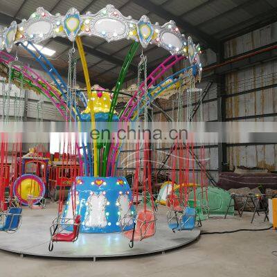 High Quality Playground Equipment Kiddie Rides Electric Flying Chair on Sale