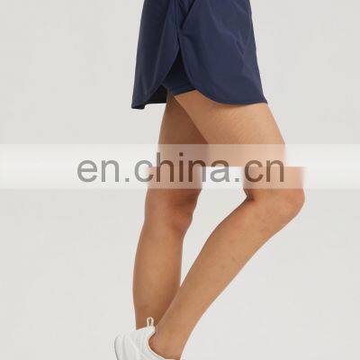 High Stretch Women Cool Fabric Anti UV Sun Proof UPF 50+ Tennis Golf Mini Skirt 2 In 1 High Waist Pocket Gym Yoga Fitness Wear photo-2