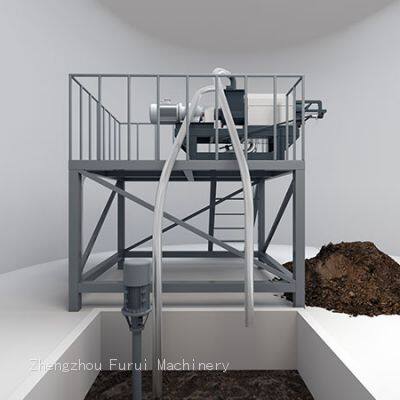 Cow Dung Dewatering Machine