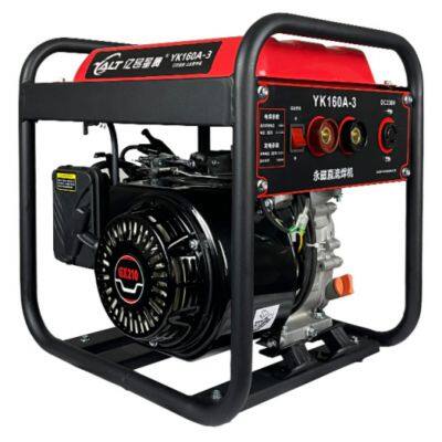 4.0KW Power Small Diesel Silent Generators Set Electric Welder Combo 180AMP DC Diesel Engine Silent Generators Welding Machines