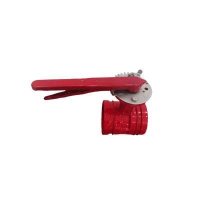 Industrial ANSI Grooved Butterfly Valve for Oil, Gas, Chemical, and Power Plant Cooling Systems