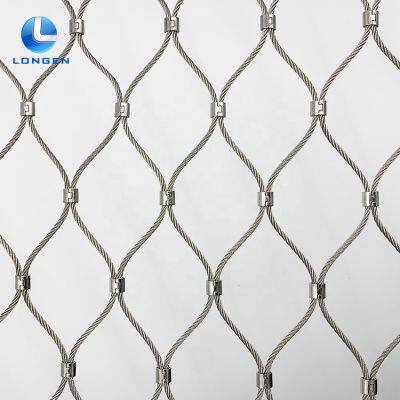 7x19 Cable Rope Mesh Factory Heavy-Duty Helideck Perimeter Protection Netting for Safety