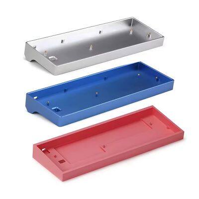 Настраиваемая алюминиевая корпусная часть для механической клавиатуры, изготовленная на ЧПУ photo-1