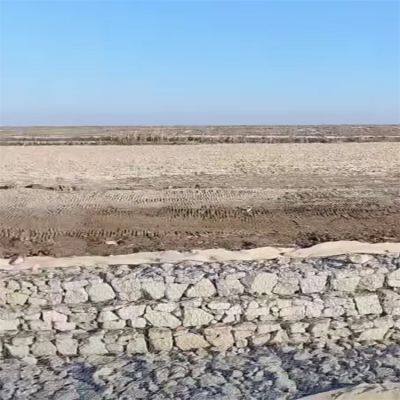 Cesta de cativeiro de malha hexagonal duplamente torcida 80x100mm para proteção de encostas