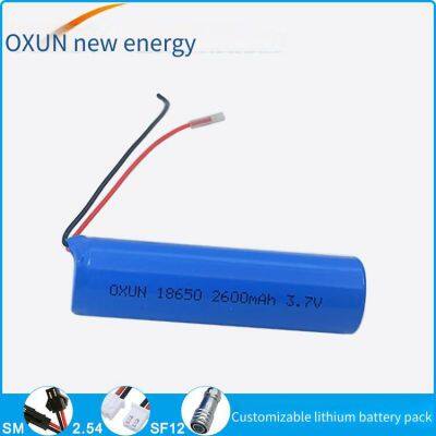 Oxun Lithium Battery Icr18650 Lithium-ion Battery, 3.7v, 2600mah, for Consumer Electronics photo-2