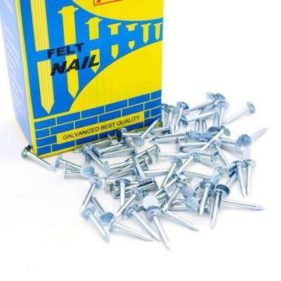 Industrial-Grade Felt Nails - Q195 Low Carbon Steel for Waterproof Membrane
