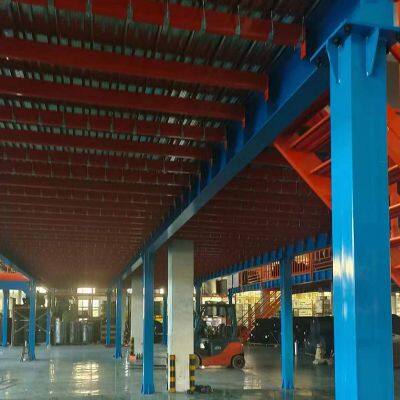 Mezzanine Rack Estrutura de Aço Plataforma Mezzanine para Armazenamento de Peças Automotivas em Fábricas de Manufatura photo-2