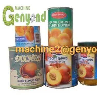 Цена завода на автоматическую линию по производству консервов из желтых персиков, линию по обработке персиков для консервирования
