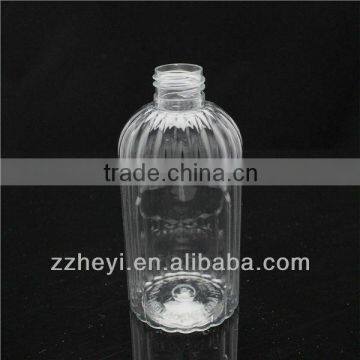 12oz 365ml Clear Novel Round Plastic Bottles Empty for Sale