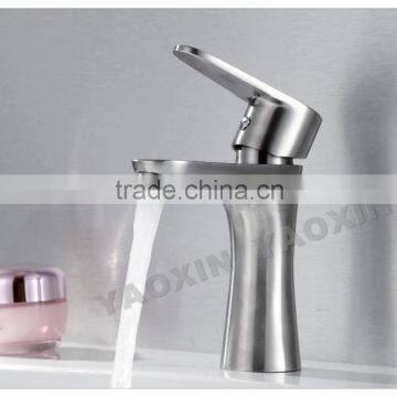 Factory Hot Selling Elegance and fashion Stainless steel basin faucet