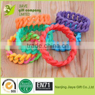 Knit Wave silicone wristband ,silicone bracelet