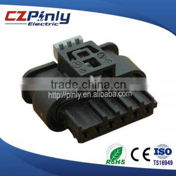 6 way female waterproof automotive wire harness electric connector auto plug with stock