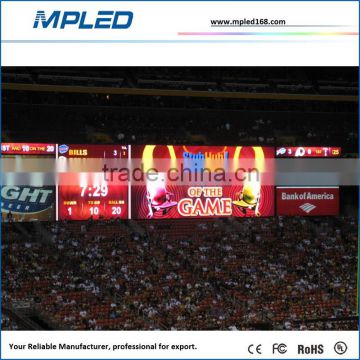 Most fantastic led display advertise in stadium for sports games