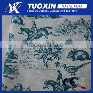 hot sale 190t 100% polyester printed pongee /printed pongee lining fabric