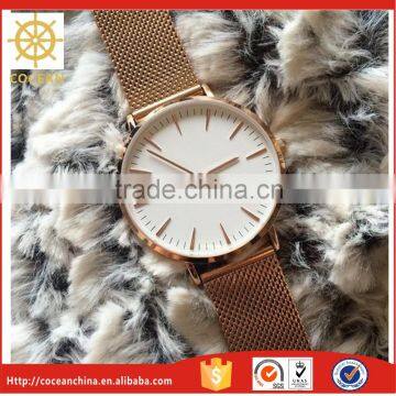 Rose Gold Print Lady Fashion Wholesale Quartz Movement Japan Movt Quartz Watches                        
                                                Quality Choice