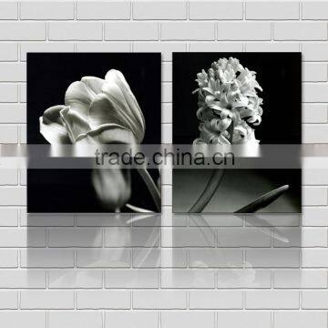 white Flower waterproof oil canvas printed painting