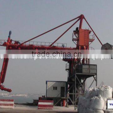 mechanical screw ship unloader manufactuer for bulk material