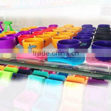 100% Food grade silicone chinese tea cup and saucer wholesale