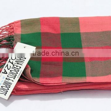 Handloomed pure cotton kikoy with tassels shukas travel towel