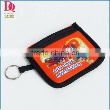 2014 New Custom Made Cartoon Neoprene Coin Bag