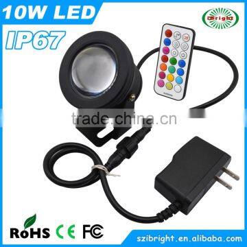 10w RGB led unique outdoor christmas underwaterl lights for swimming pool