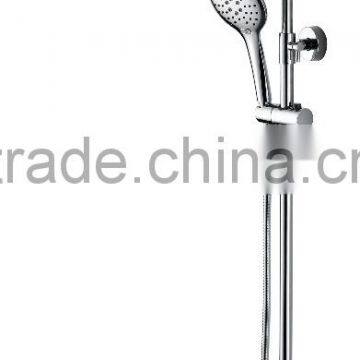 New Design Bathroom Brass Shower Set and Column cw Slider Bar in Kaiping photo-2