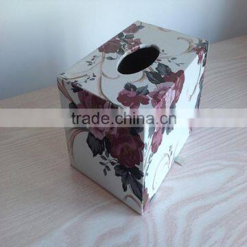 Luxury customized wholesale tissue paper box printing