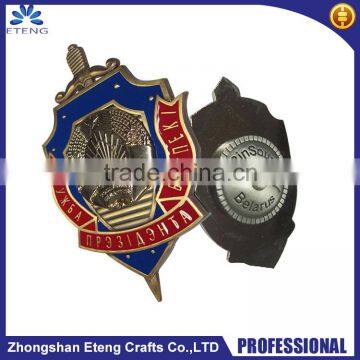 Promotion fashion custom metal pin badge with your own deisgn