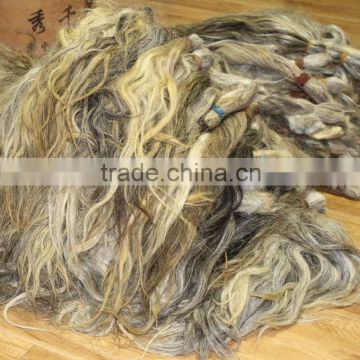 2013 lovely grey human hair extensions gray hair weave