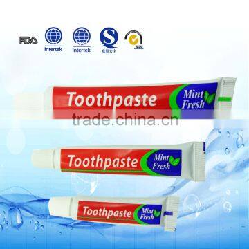travel kit, hotel amenties, disposable toothpaste