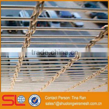 Stainless Steel Wire Mesh Metal Solar Shading XY-M3810/facade/sun Protection Facade photo-2
