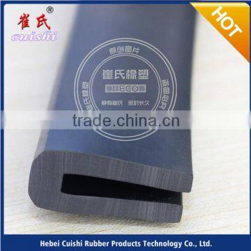 hot selling u edge protection rubber seals for glass