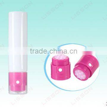 cosmetic packaging tube with electric massage head